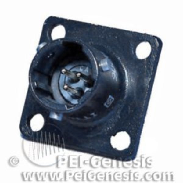 KPT 3C 3#20 PIN RECP, Itt Cannon, Mfr#: KPT02E83PA206